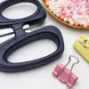 Blue handle scissors, other scissors, household cutting tools, stainless steel, sharp and durable Application Scenario